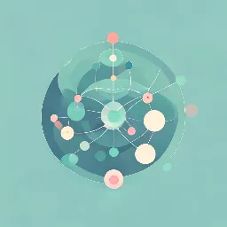 Natural hormone balance and wellness visualization