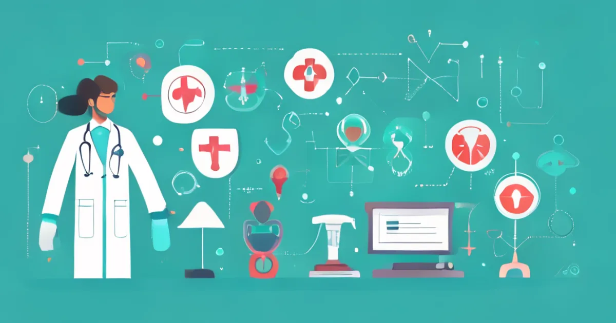 Medical diagnosis and symptoms assessment visualization