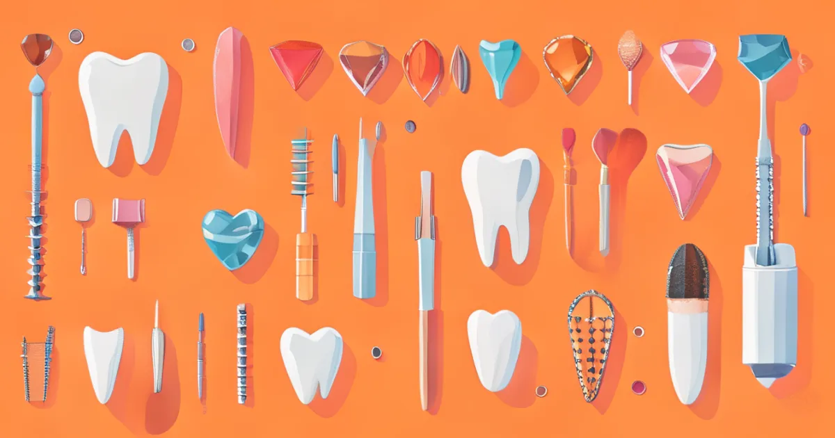 DIY tooth gem kit contents
