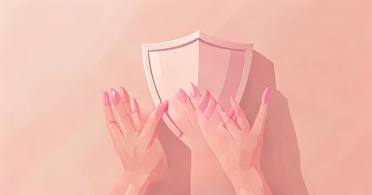 Professional nail care results