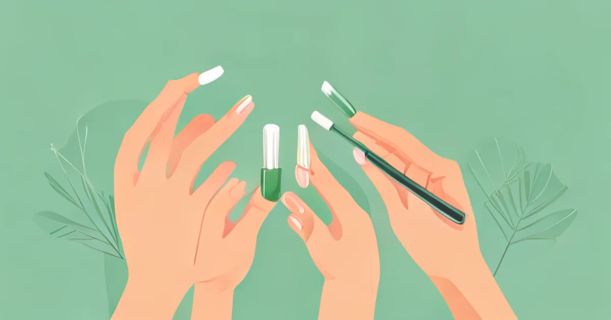 Professional top coat application technique