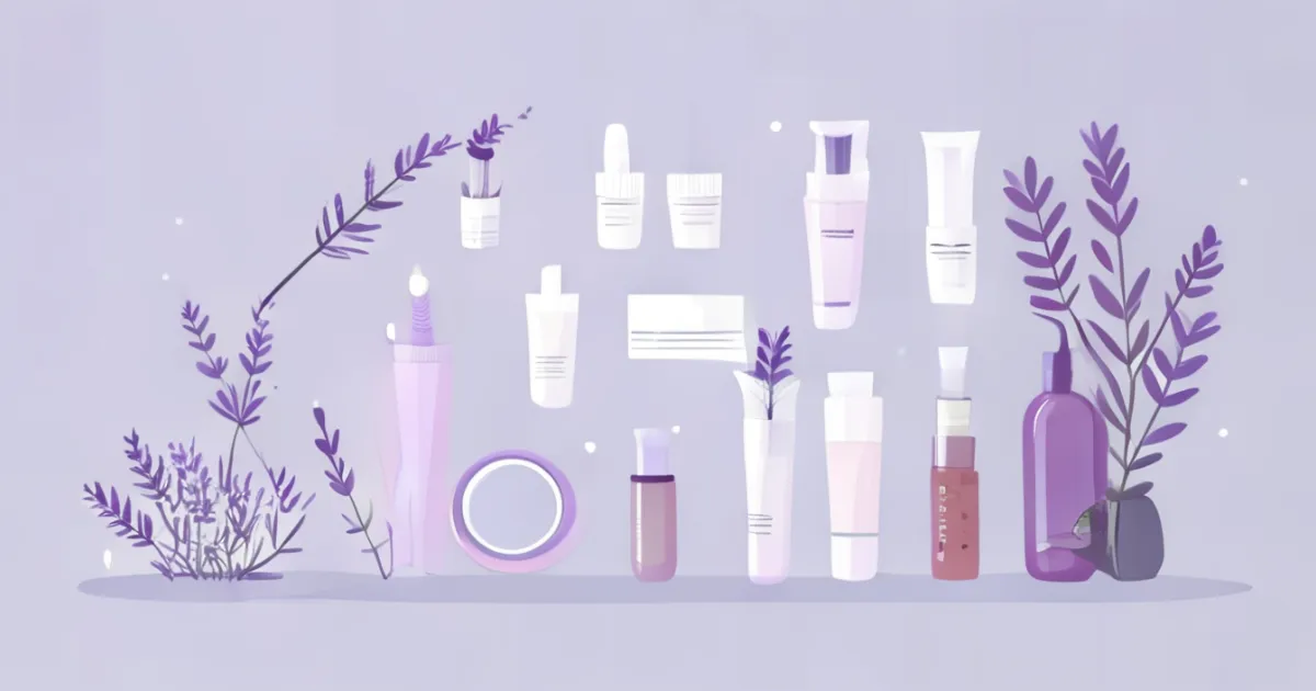 Skincare treatment routine visualization