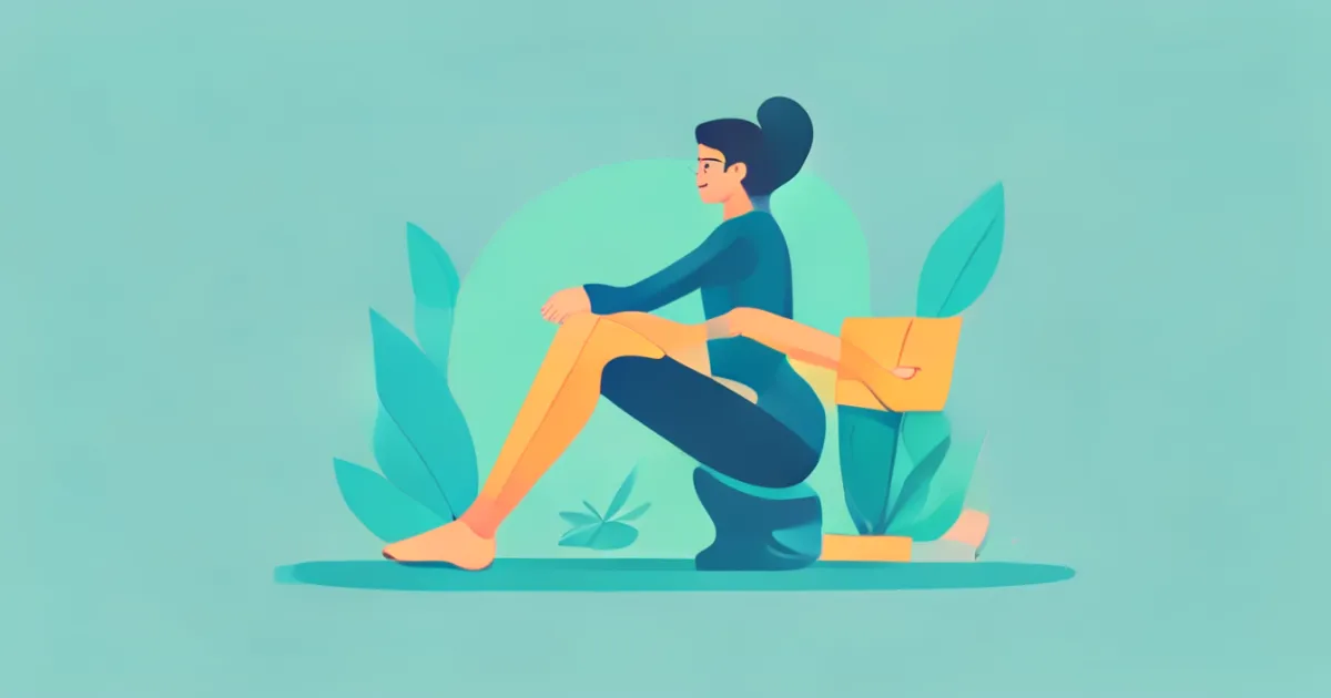 Ergonomic foot support improving office desk posture