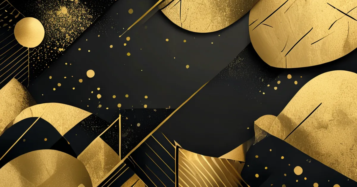 Gold luxury under-eye treatment visualization