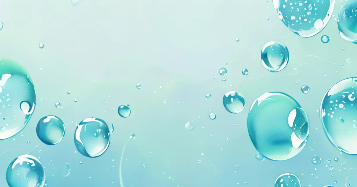 Hydrogel under eye patches technology visualization Hydrogel under eye patches technology visualization