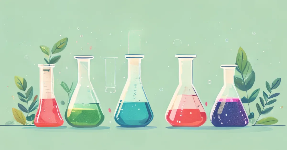 Skincare ingredients and formulations visualization