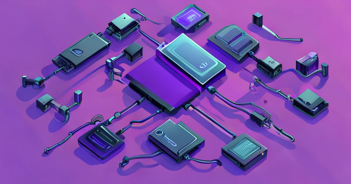 USB-A Hub Multiple Device Setup