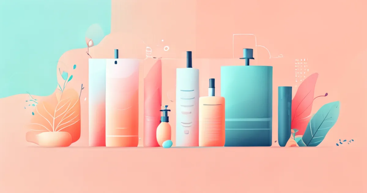 Product selection and size progression illustration