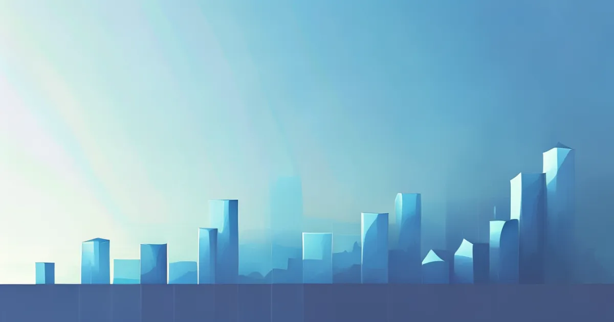 Size progression and gradual advancement abstract illustration Size progression and gradual advancement abstract illustration