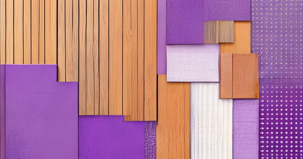 Different wall paneling materials and textures showcase Different wall paneling materials and textures showcase