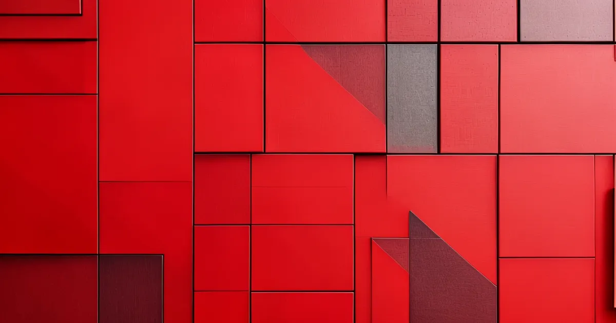 Modern wall paneling with contemporary geometric designs