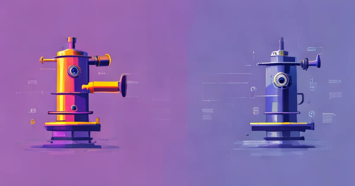 Submersible vs jet pump comparison illustration