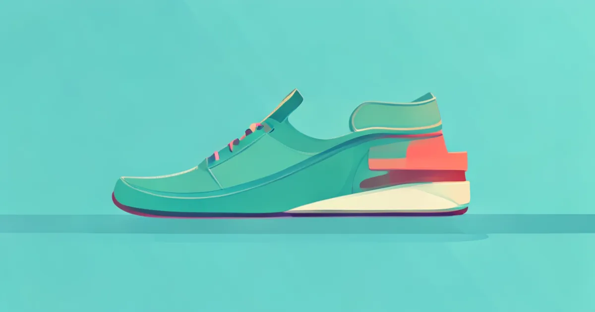 Safe transition process from traditional to zero drop shoes