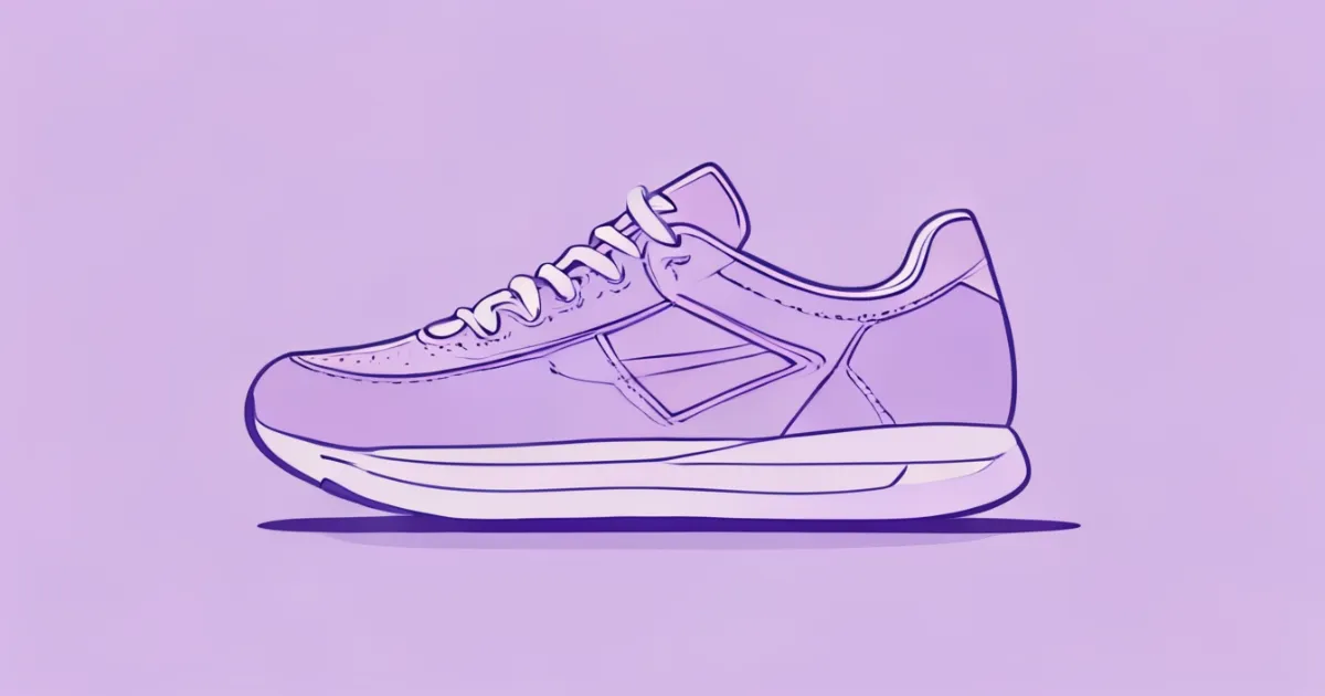 Minimalist zero drop shoe design showing simple structure